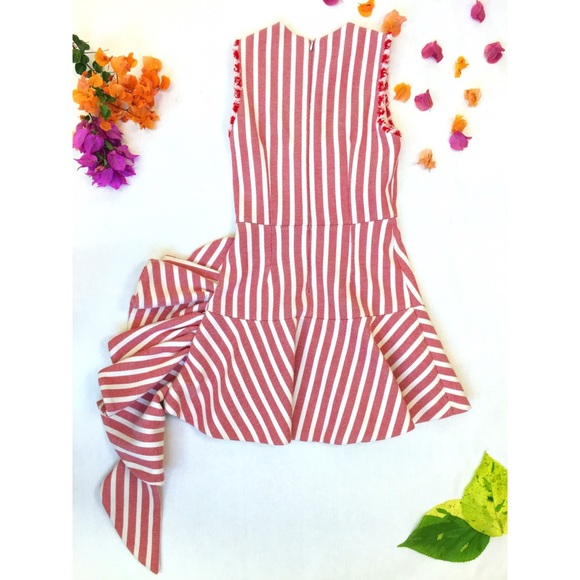 Alexis Striped Cara Mini Dress EUC sz S - Picture 8 of 9